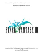 Final Fantasy III Guide (iOS).doc