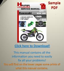 Kawasaki ATV KDX 200 1989-1999 Service Manual.pdf