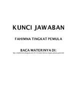 KUNCI JAWABAN FAHIMNA PEMULA.pdf