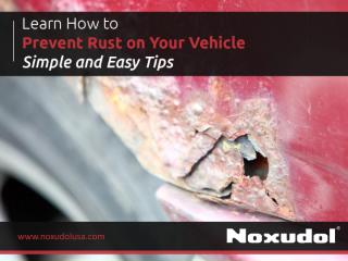 Simple Tips to Take Care Your Vehicle from Rust.pdf
