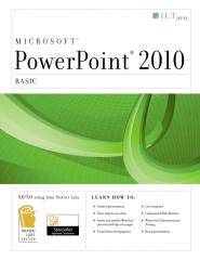 PowerPoint 2010 Basic (Student Manual) Mantesh.pdf