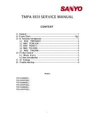 Sanyo TVS-2945PF con TMPA8859 - Manual de Servicio.pdf
